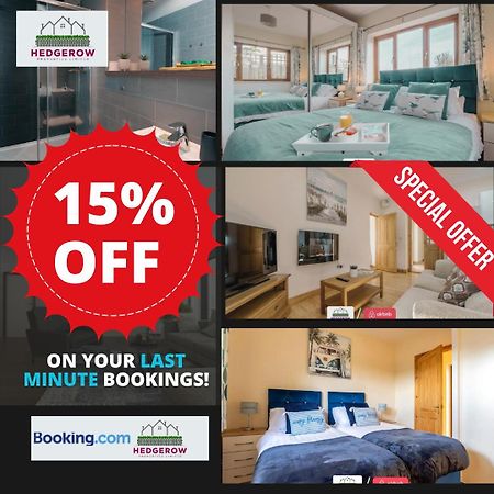 Secure 2-Bed Escape For 6 With Tranquil Garden L Special Deals L Last-Minute Deals L Truro Eksteriør bilde