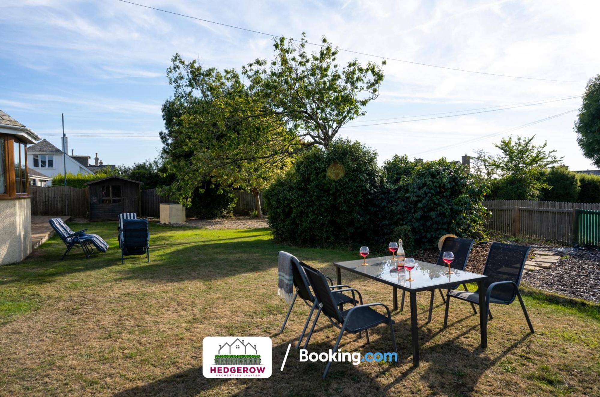 Secure 2-Bed Escape For 6 With Tranquil Garden L Special Deals L Last-Minute Deals L Truro Eksteriør bilde