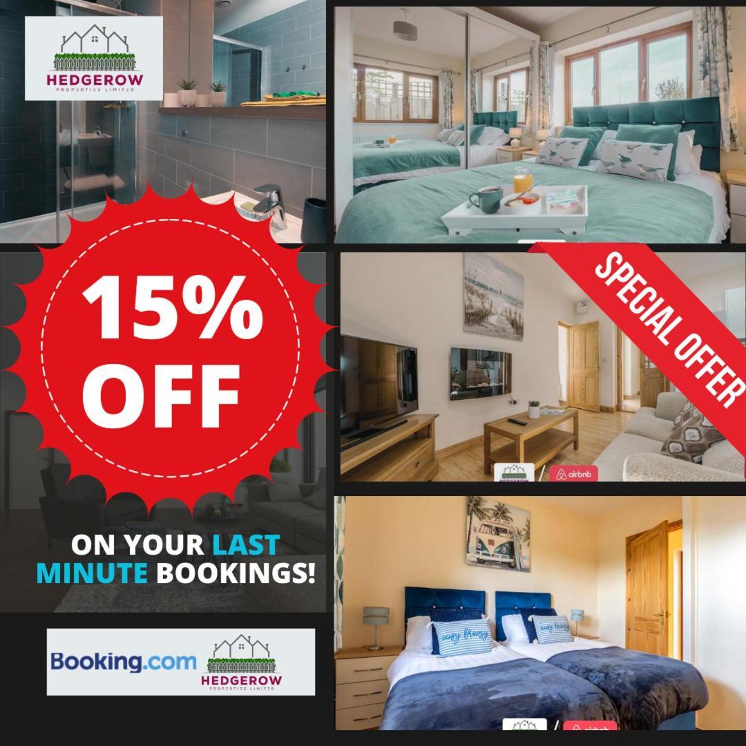 Secure 2-Bed Escape For 6 With Tranquil Garden L Special Deals L Last-Minute Deals L Truro Eksteriør bilde